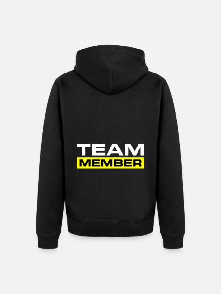 Équipier - Veste à capuche bio Premium Unisexe - noir