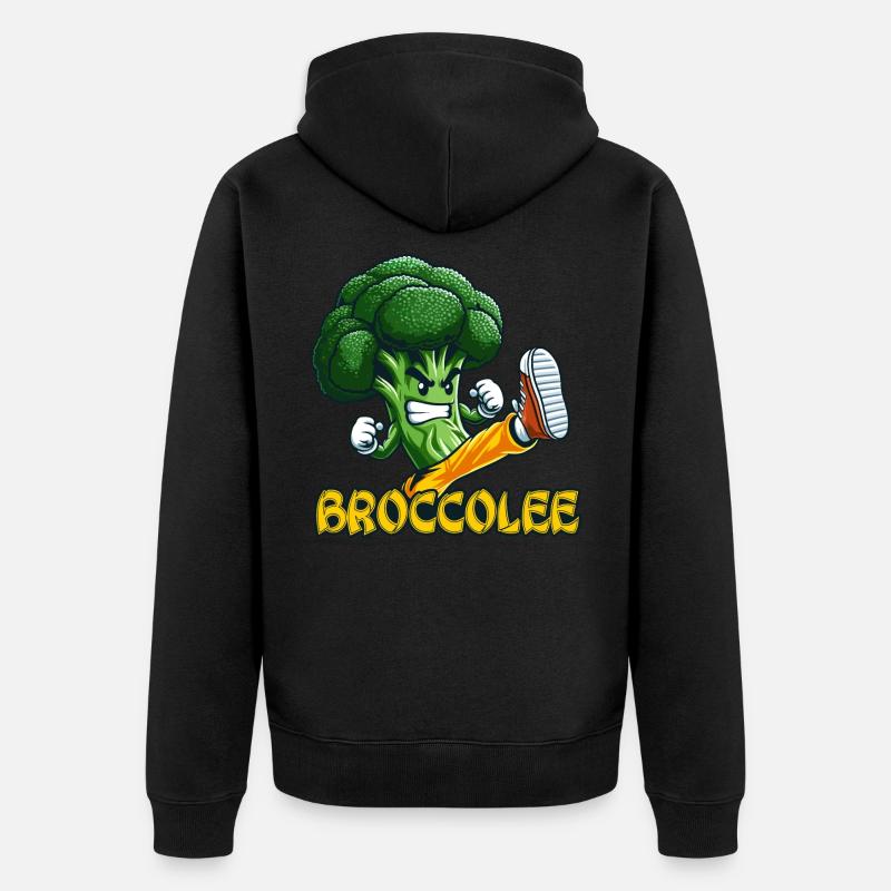 Brocco Lee - Veste à capuche bio Premium Unisexe - noir