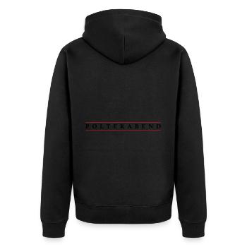 Enterrement de vie de garçon enterrement de vie de garçon - Veste à capuche bio Premium Unisexe - noir - Dos - Nico (187cm)