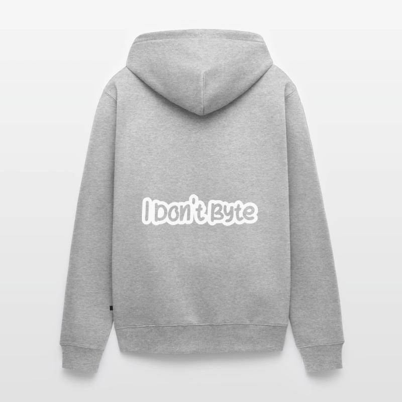 Programmer Coder Software Developer Unisex Premium Organic Zip Hoodie