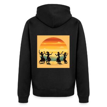 Honduras Catracha Pride Cadeau - Veste à capuche bio Premium Unisexe - noir - Dos - Nico (187cm)