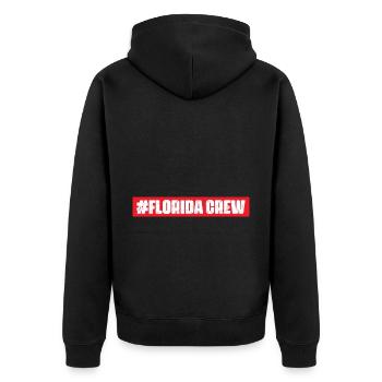 Équipage de Floride - Veste à capuche bio Premium Unisexe - noir - Dos - Nico (187cm)