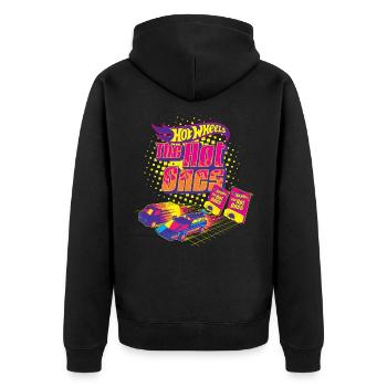 Hot Wheels The Hot Ones - Veste à capuche bio Premium Unisexe - noir - Dos - Nico (187cm)
