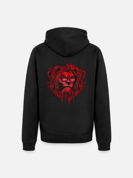 Isle Of Man - Unisex Premium Bio Zip Hoodie - Schwarz