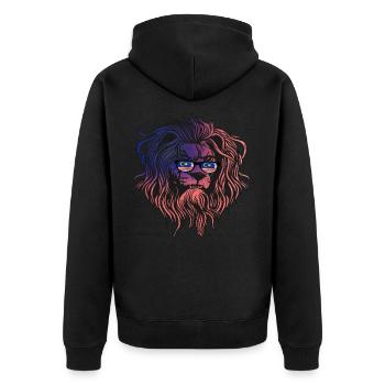 Malaisie - Veste à capuche bio Premium Unisexe - noir - Dos - Nico (187cm)