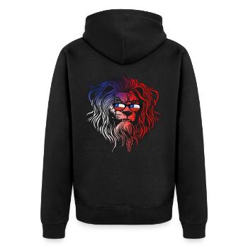 Chili - Veste à capuche bio Premium Unisexe - noir - Dos - Nico (187cm)