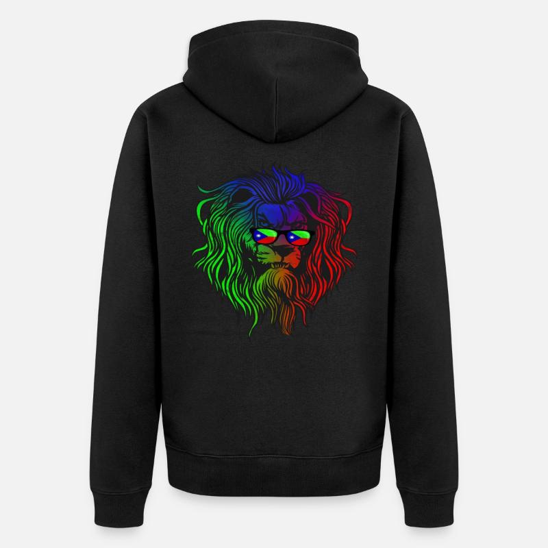 Baloutchistan - Veste à capuche bio Premium Unisexe - noir
