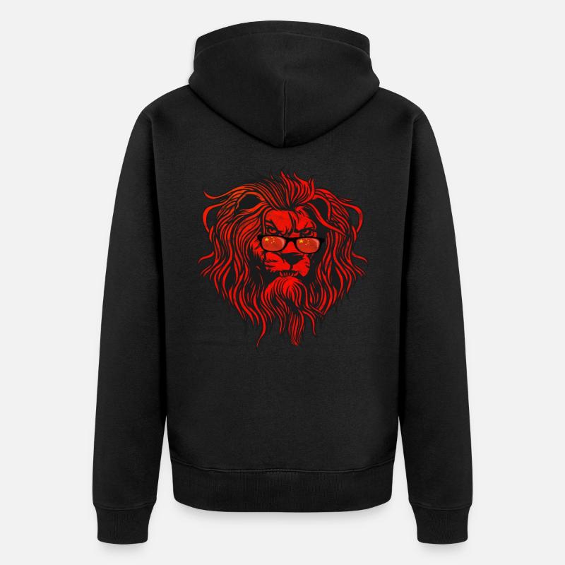 Chine - Veste à capuche bio Premium Unisexe - noir