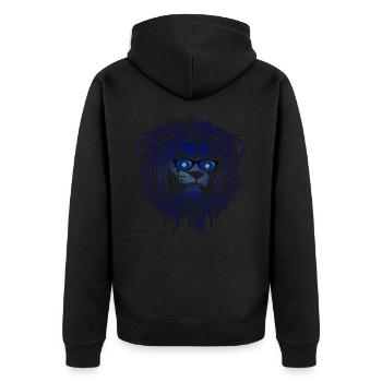 Guam - Veste à capuche bio Premium Unisexe - noir - Dos - Nico (187cm)