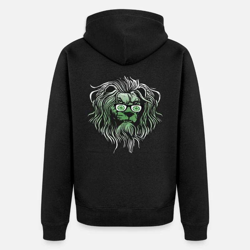 Padanie - Veste à capuche bio Premium Unisexe - noir