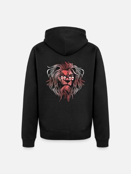 Northern Ireland - Unisex Premium Organic Zip Hoodie - black