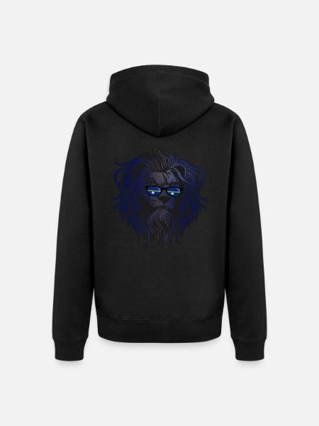 Nauru - Veste à capuche bio Premium Unisexe - noir