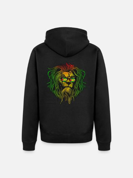 Sao Tome and Principe - Unisex Premium Organic Zip Hoodie - black