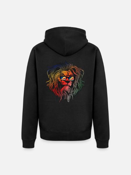 Seychelles - Unisex Premium Organic Zip Hoodie - black