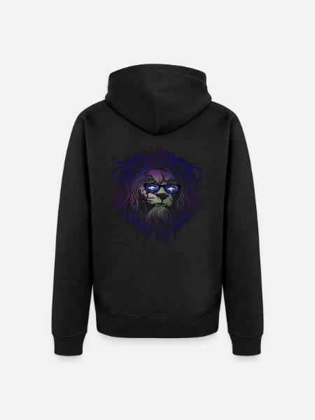 Sint Eustatius - Unisex Premium Organic Zip Hoodie - black