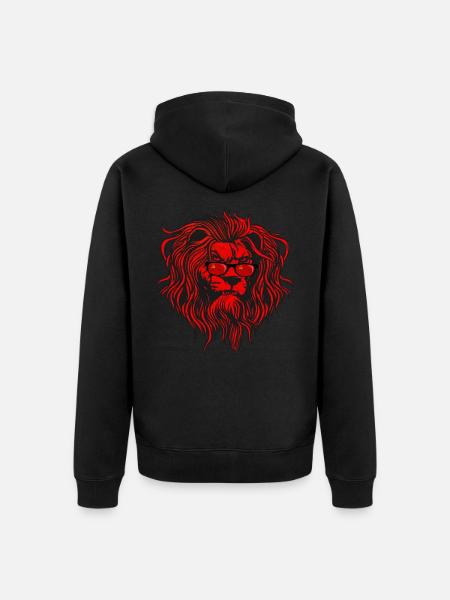 Soviet Union - Unisex Premium Organic Zip Hoodie - black