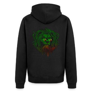 Zambie - Veste à capuche bio Premium Unisexe - noir - Dos - Nico (187cm)