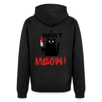 It wasn't me ! - Veste à capuche bio Premium Unisexe - noir - Dos - Nico (187cm)