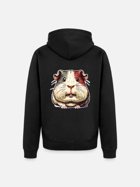 Cobaye - Veste à capuche bio Premium Unisexe - noir