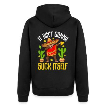 Cinco De Mayo - Veste à capuche bio Premium Unisexe - noir - Dos - Nico (187cm)