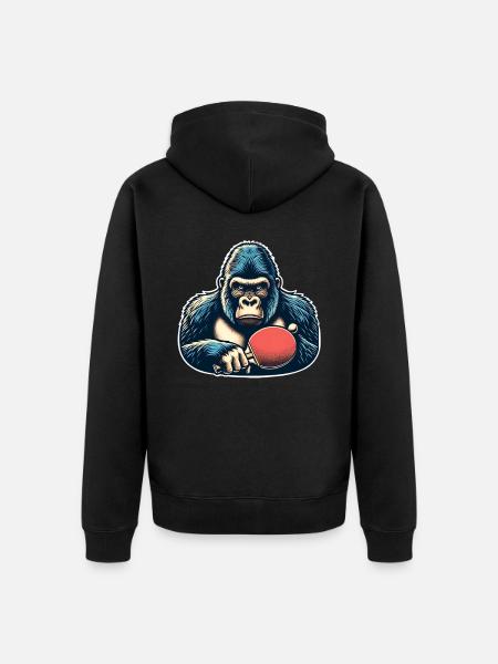 Ping-pong - Veste à capuche bio Premium Unisexe - noir