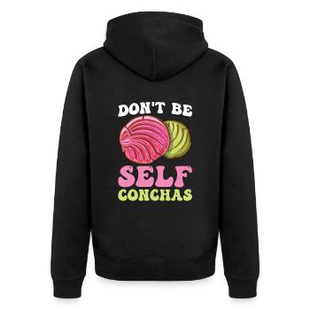 Ne soyez pas vous-même conchas pour tous les fans du - Veste à capuche bio Premium Unisexe - noir - Dos - Nico (187cm)