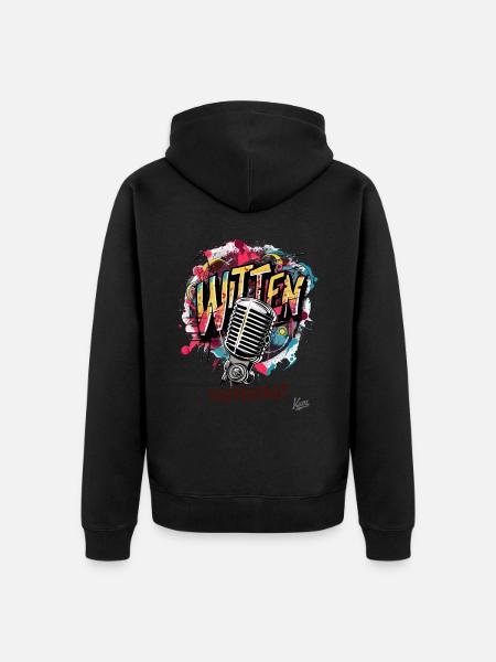 Witten – Ruhrpott Stolz - Unisex Premium Organic Zip Hoodie - black
