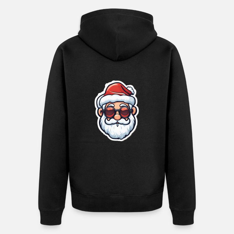 Noël - Veste à capuche bio Premium Unisexe - noir