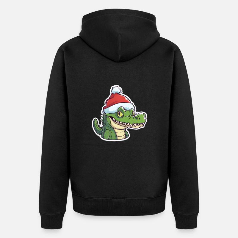Joyeux Noël - Veste à capuche bio Premium Unisexe - noir