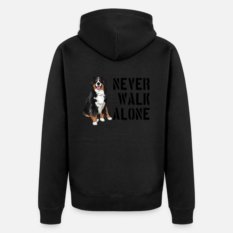 Bouvier bernois - Veste à capuche bio Premium Unisexe - noir