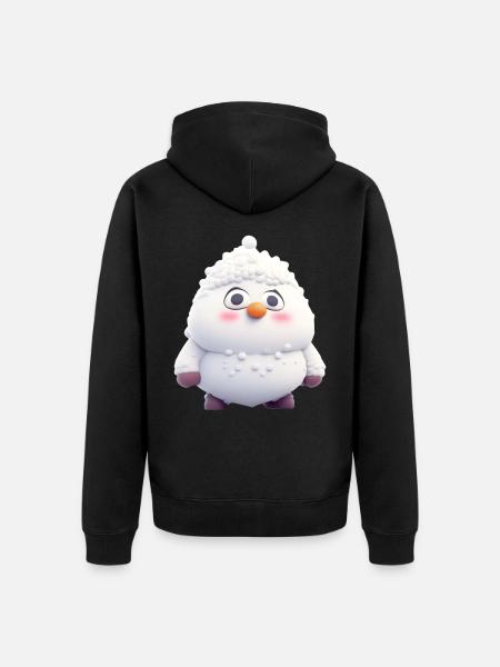 Winter Magic - Unisex Premium Organic Zip Hoodie - black