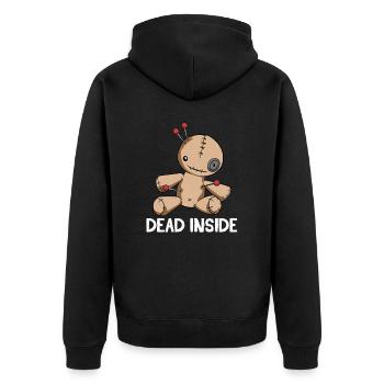 Depression Kills Raise Awareness Help Heal - Unisex Premium Organic Zip Hoodie - black - Back - Nico (187cm)