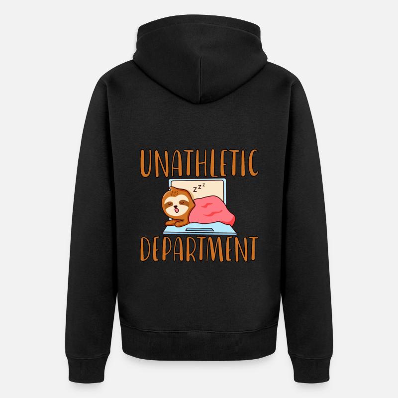 Unathletic Département 2 - Veste à capuche bio Premium Unisexe - noir