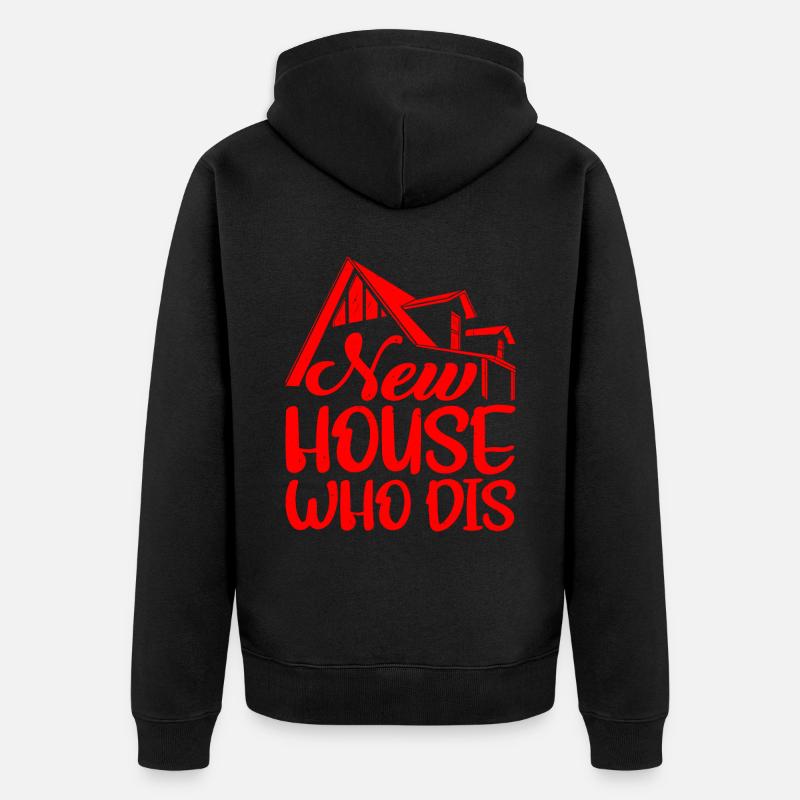 Nouvelle maison Who Dis 7 - Veste à capuche bio Premium Unisexe - noir