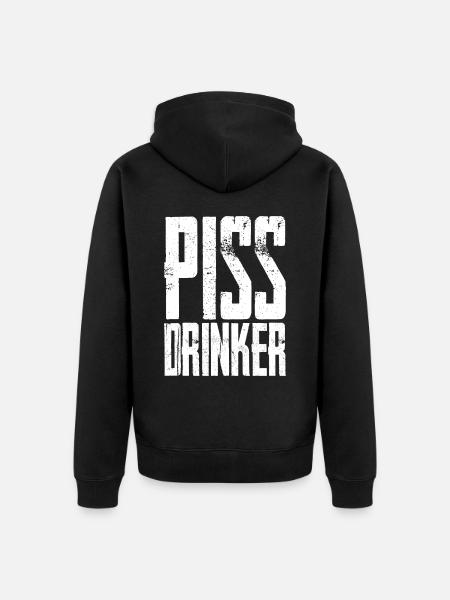 Piss Drinker 31 - Unisex Premium Organic Zip Hoodie - black