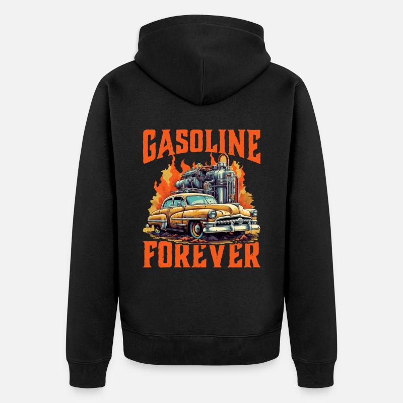 Essence Forever 9 - Veste à capuche bio Premium Unisexe - noir