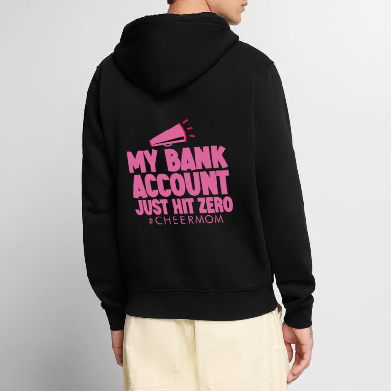 Mon compte bancaire vient d’atteindre zéro 4 Veste à capuche bio Premium Unisexe