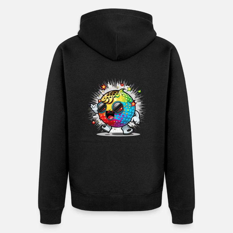 Reine de la danse - Veste à capuche bio Premium Unisexe - noir