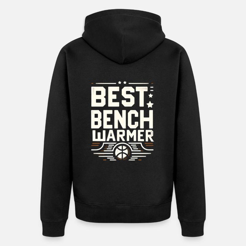 Meilleur chauffe-paillasse 5 - Veste à capuche bio Premium Unisexe - noir