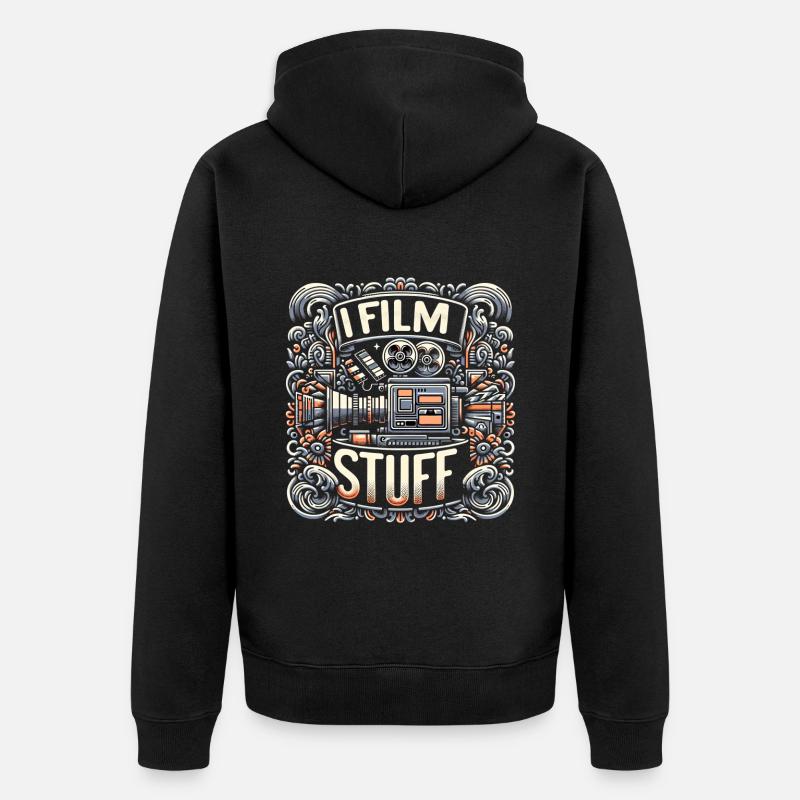 I Film Stuff 19 - Veste à capuche bio Premium Unisexe - noir