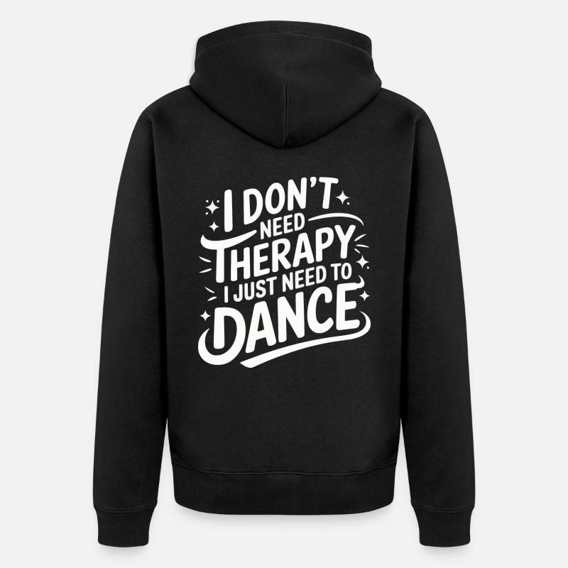 Dansant Danseurs Dansant - Veste à capuche bio Premium Unisexe - noir