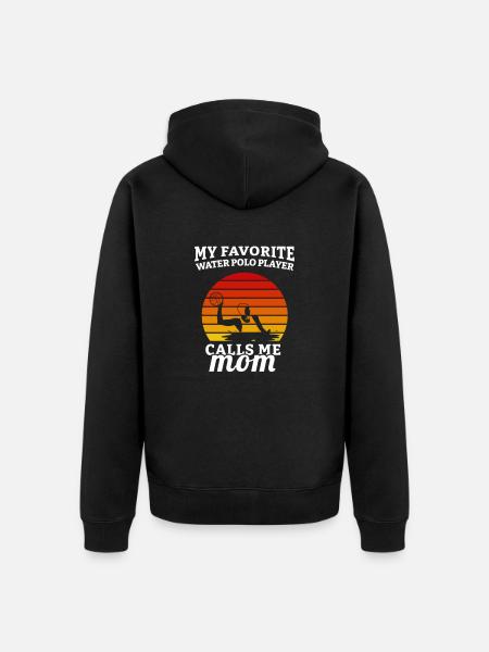 Waterpolo Waterpolo Speler Waterpolo Cadeau - Uniseks Premium bio ziphoodie - zwart