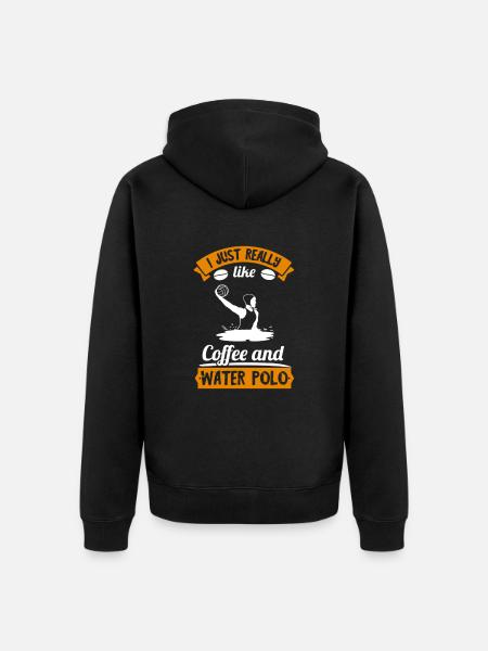 Water Polo Water Polo Player Water Polo Gift - Unisex Premium Organic Zip Hoodie - black