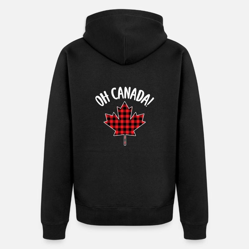 Canada - Veste à capuche bio Premium Unisexe - noir