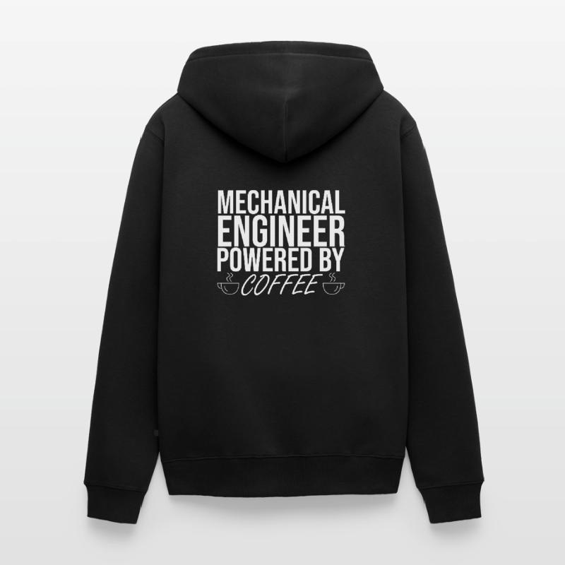 "Mechanical Engineer Coffee | Mechanical engineering" Unisex Premium Organic Zip Hoodie