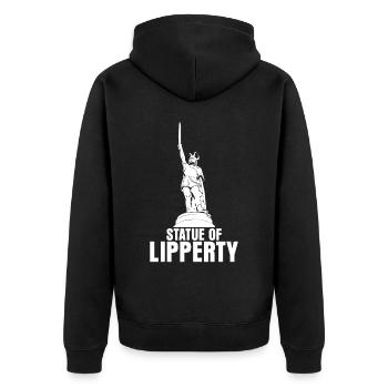 Hermann Monument Witz Detmold Lippe - Veste à capuche bio Premium Unisexe - noir - Dos - Nico (187cm)