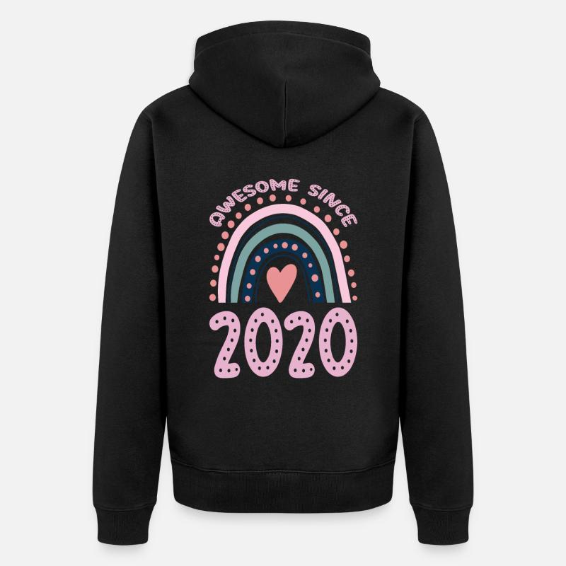 Fantastique depuis 2020 - Veste à capuche bio Premium Unisexe - noir