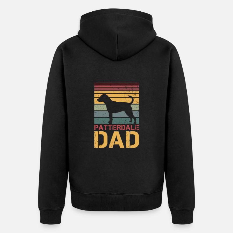 Patterdale Papa - Veste à capuche bio Premium Unisexe - noir
