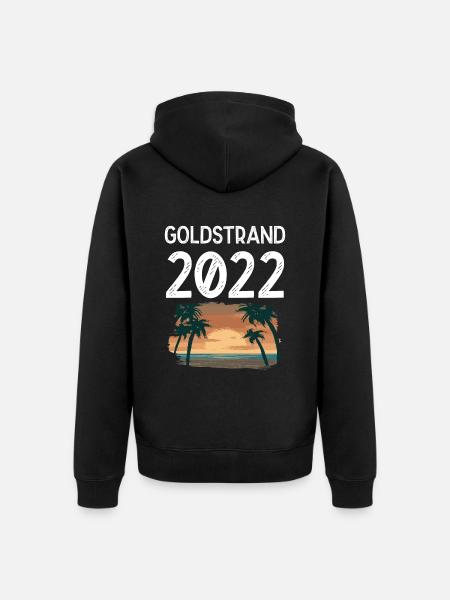 Sables d'or 2022 - Veste à capuche bio Premium Unisexe - noir