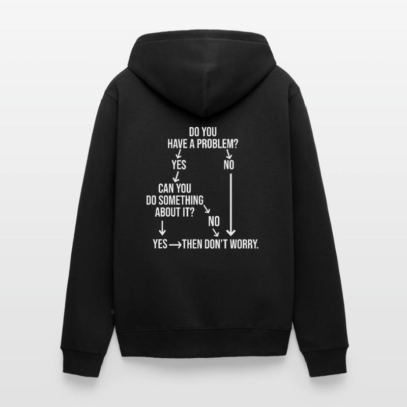Problem solving for problems that are not Unisex Premium Organic Zip Hoodie